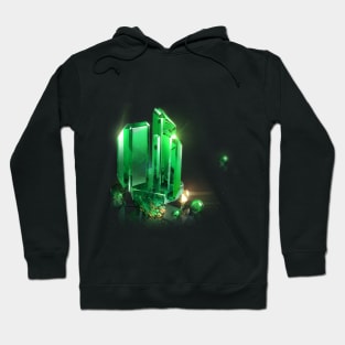 Fantasy Birthstone, May, Emerald Hoodie